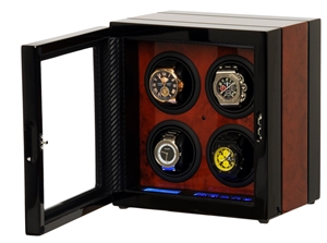 Picture of Four Watch Winder With Remote Control and Japanese Mabuhci Motors