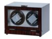 Picture of Double Watch Winder Ebony Wood w/LCD Display w/Japanese Mabuch Motors